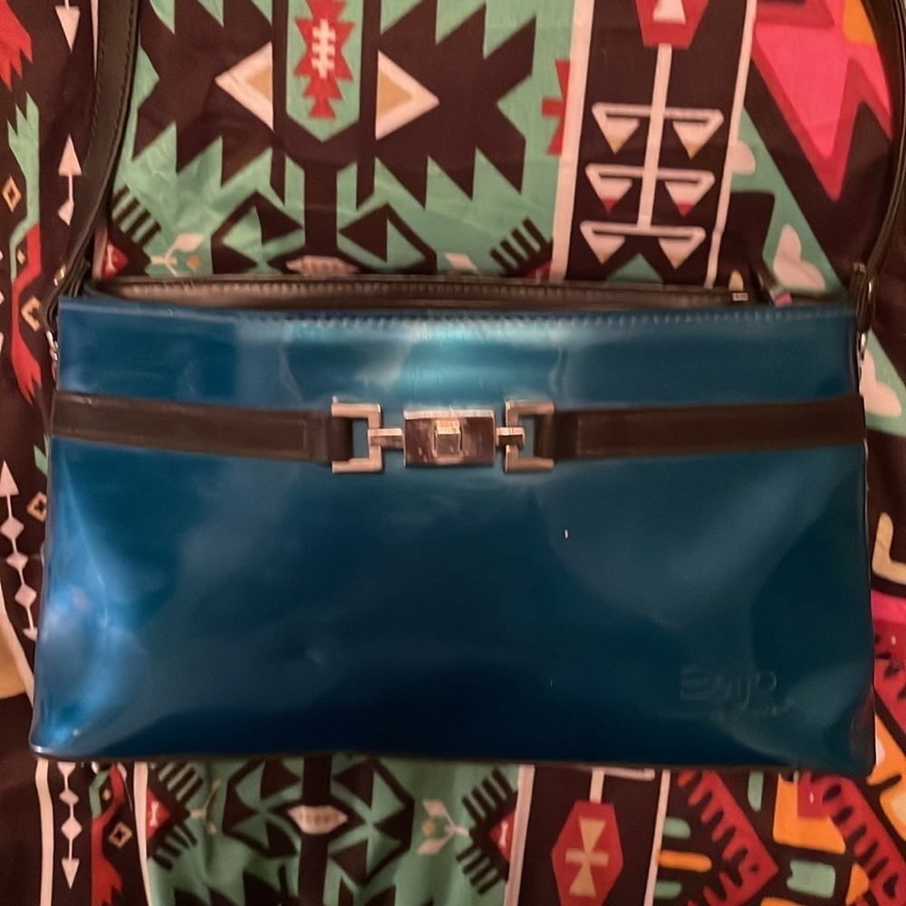 Beijo teal shoulder bag​​​